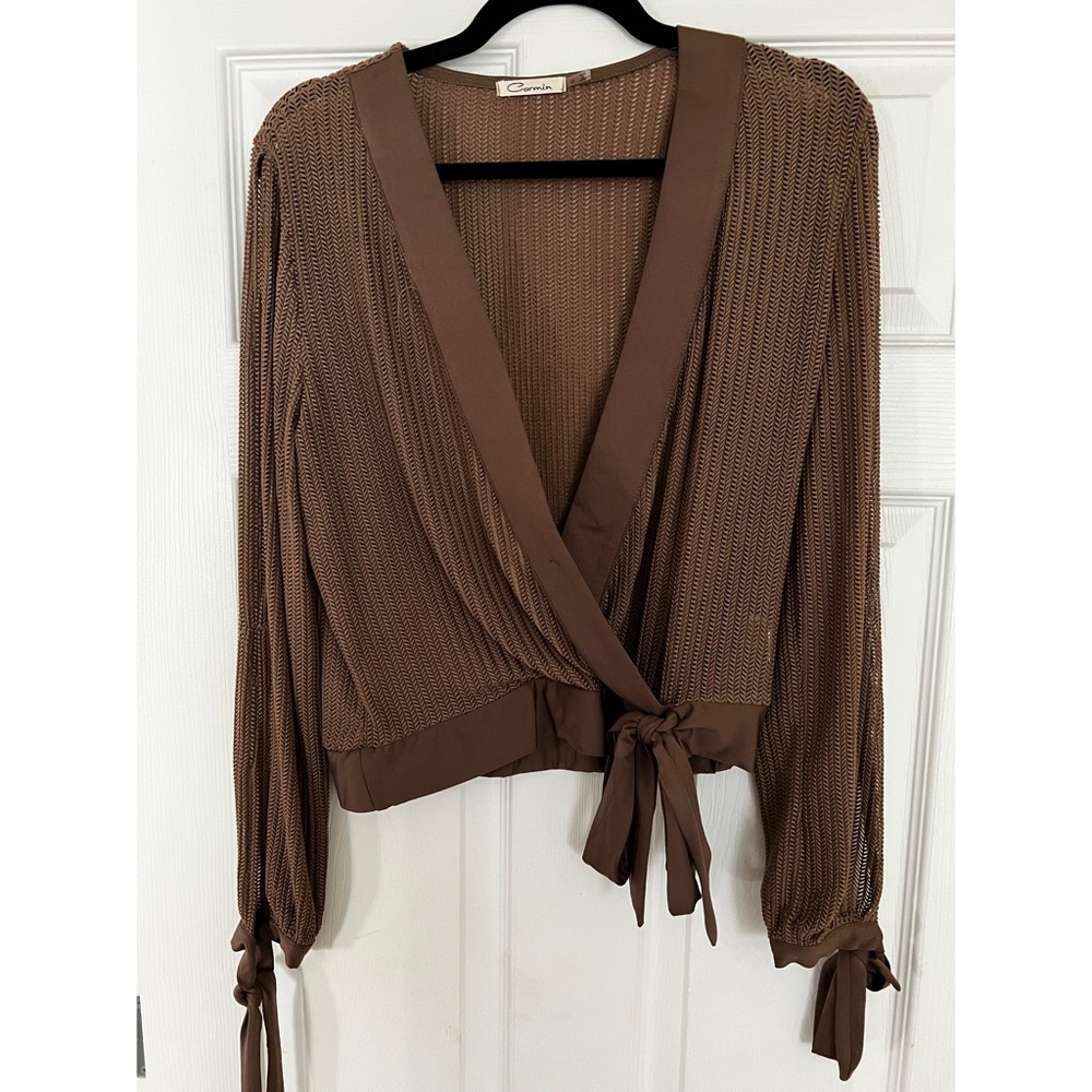 Brown shirt